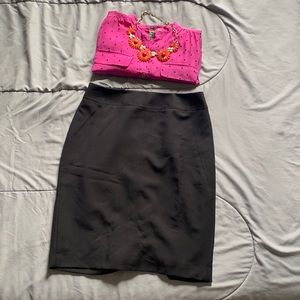 Worthington Black Pencil Skirt size 4P